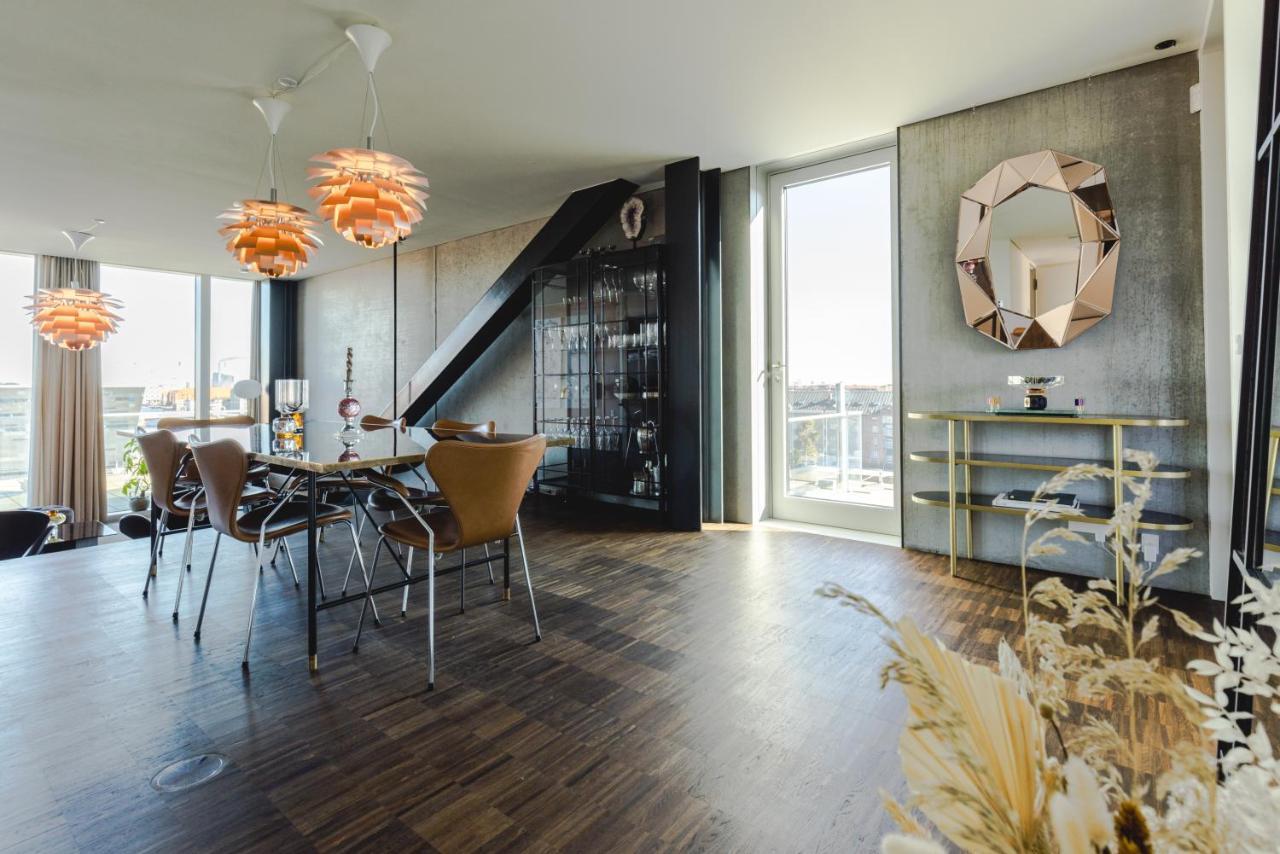 Luxury Harbourfront Penthouse With Private Rooftop 코펜하겐 외부 사진