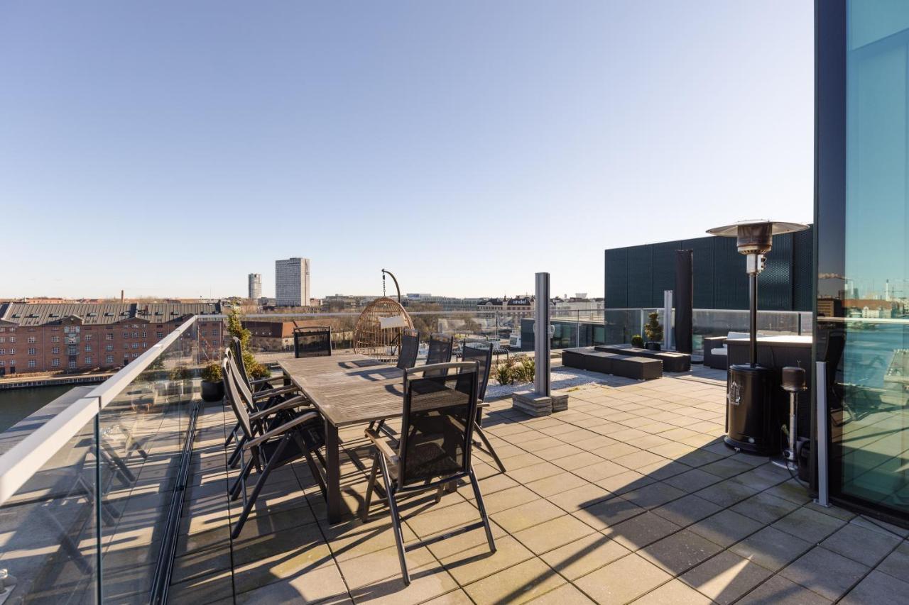 Luxury Harbourfront Penthouse With Private Rooftop 코펜하겐 외부 사진